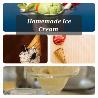 Homemade Ice Cream Recipe-Simple and Easy