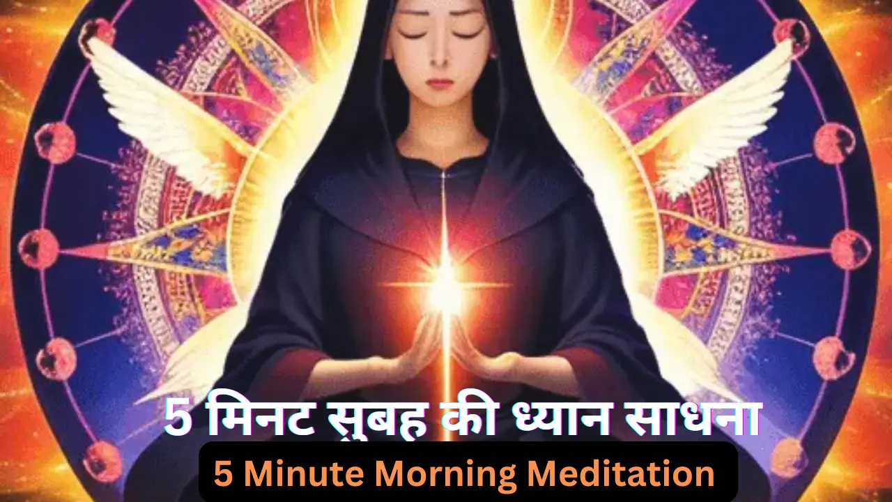 5 Minute Morning Meditation - 5 मिनट सुबह की ध्यान साधना