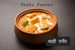Shahi Paneer Recipe – In English